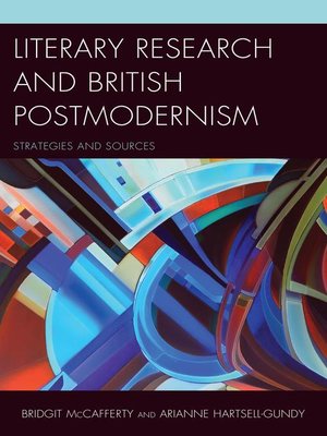 cover image of Literary Research and British Postmodernism